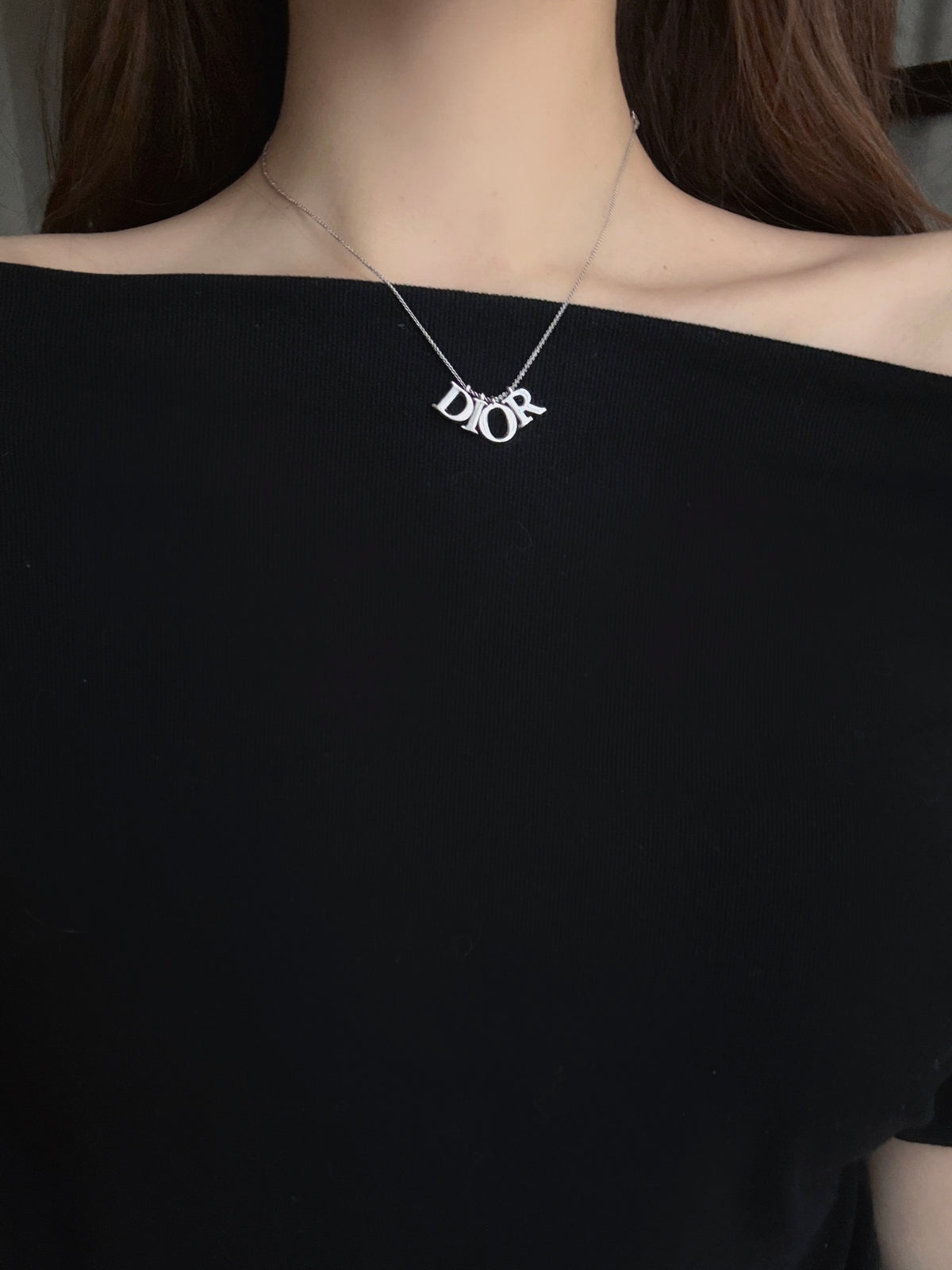 Dior Sliver Letter