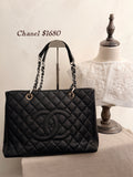 Chanel Noir Chain Tote