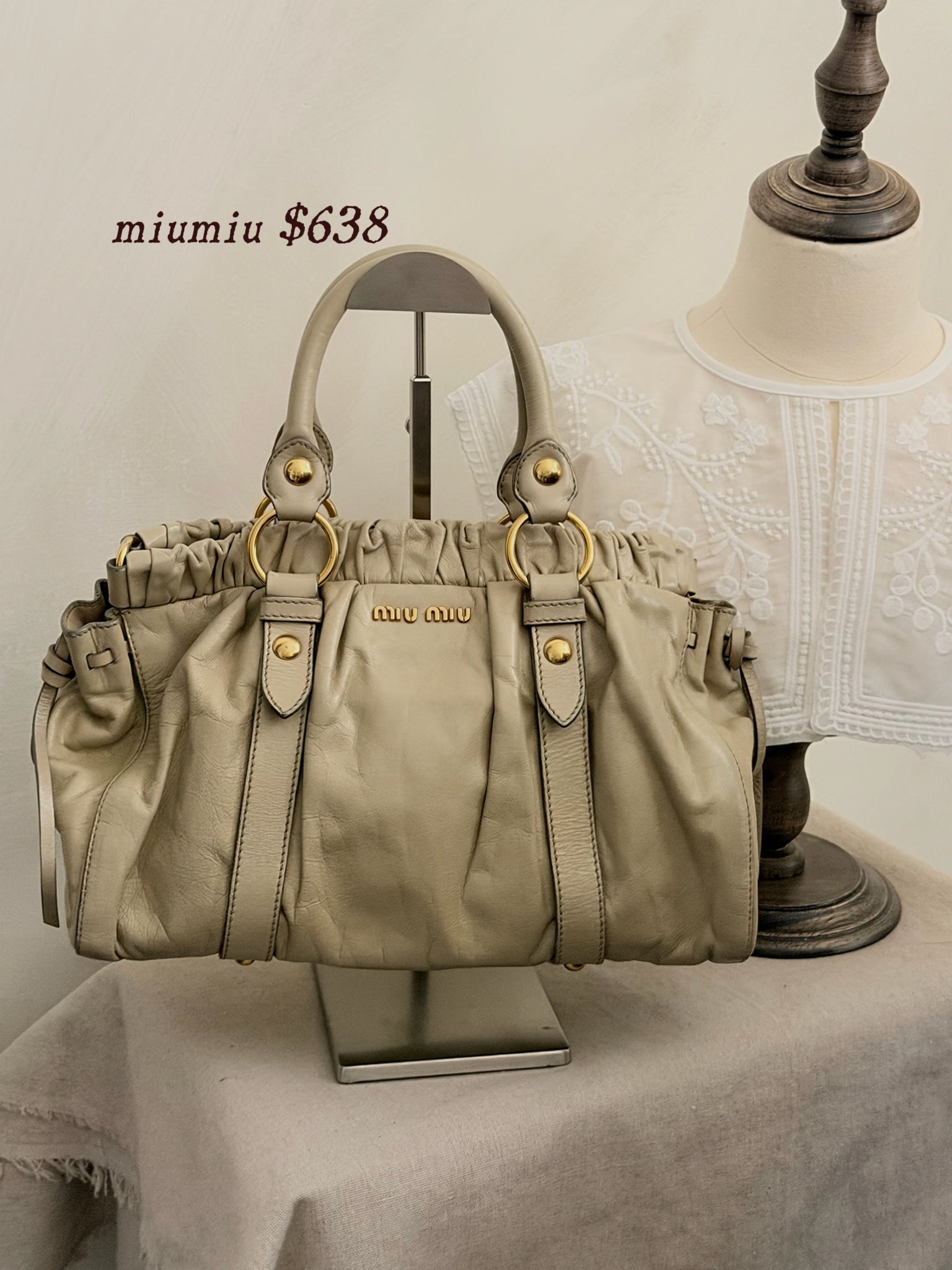 MiuMiu Dust Beige