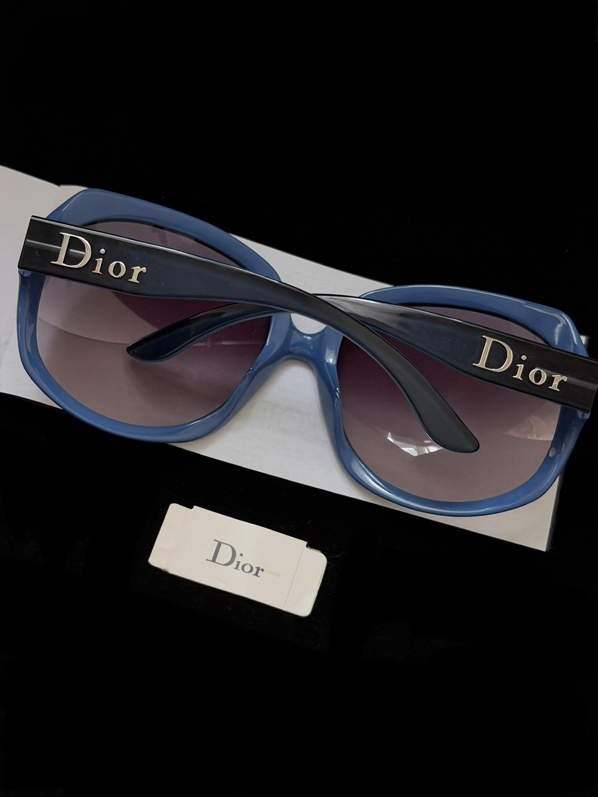 Dior Blue Logo
