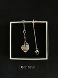 Dior Heart Charm Bracelet