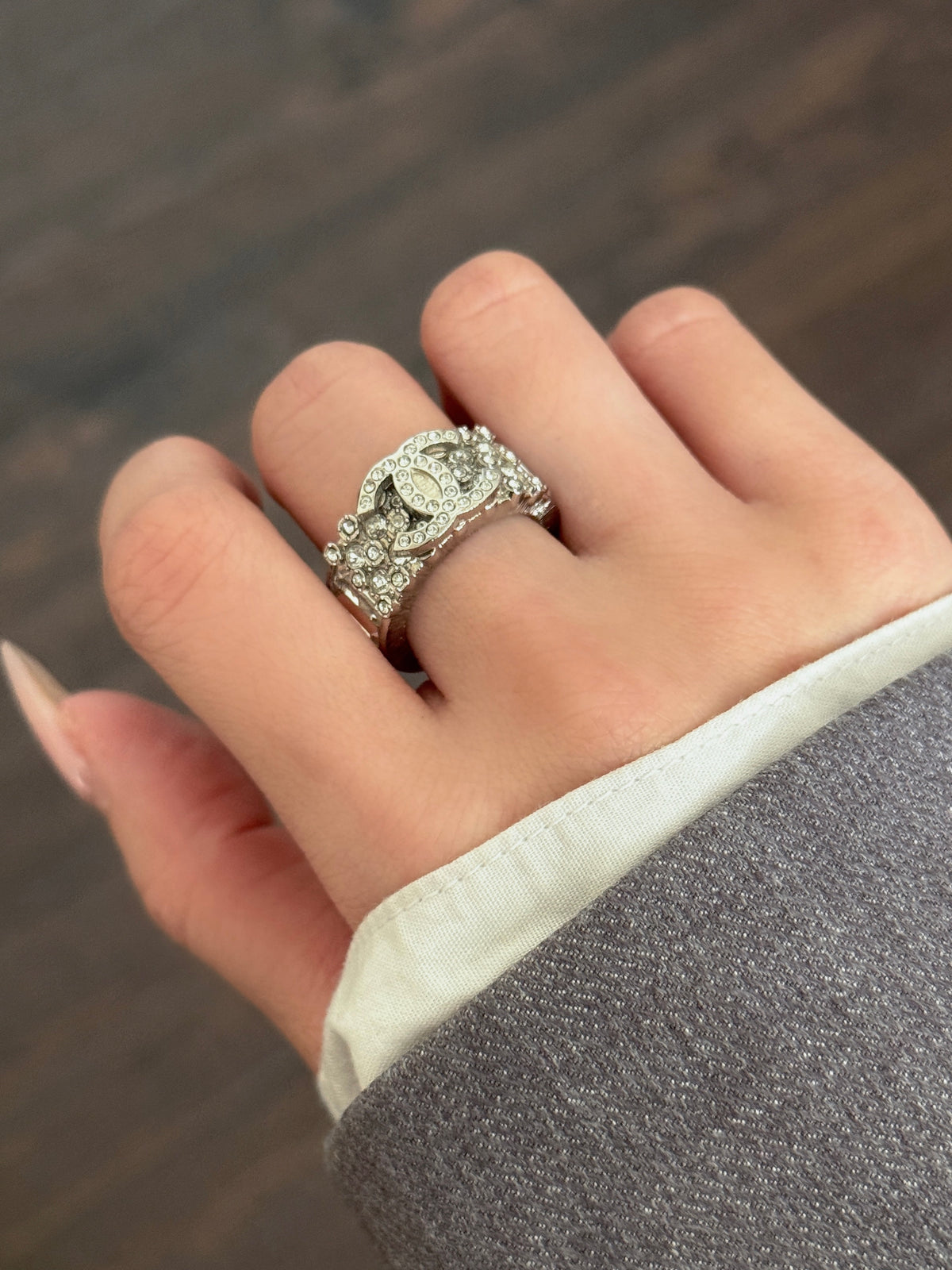 Chanel Silver Royale - US 6