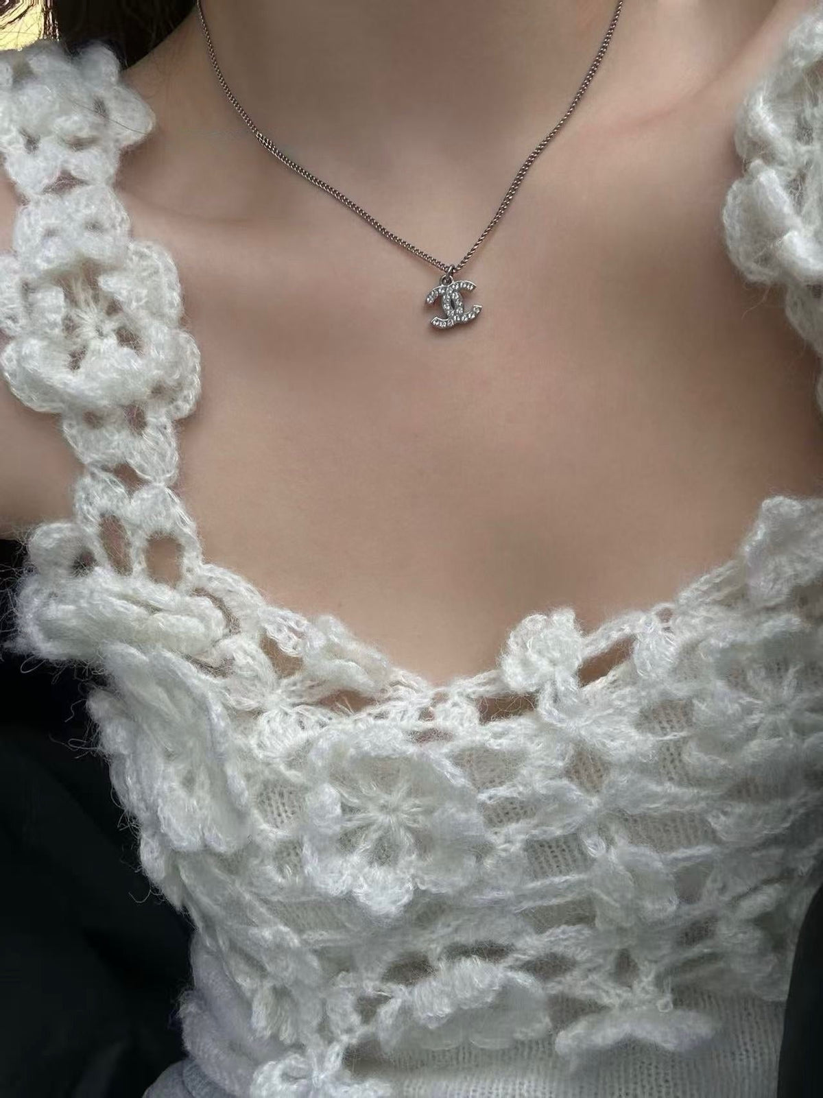 Chanel Mini CC Necklace