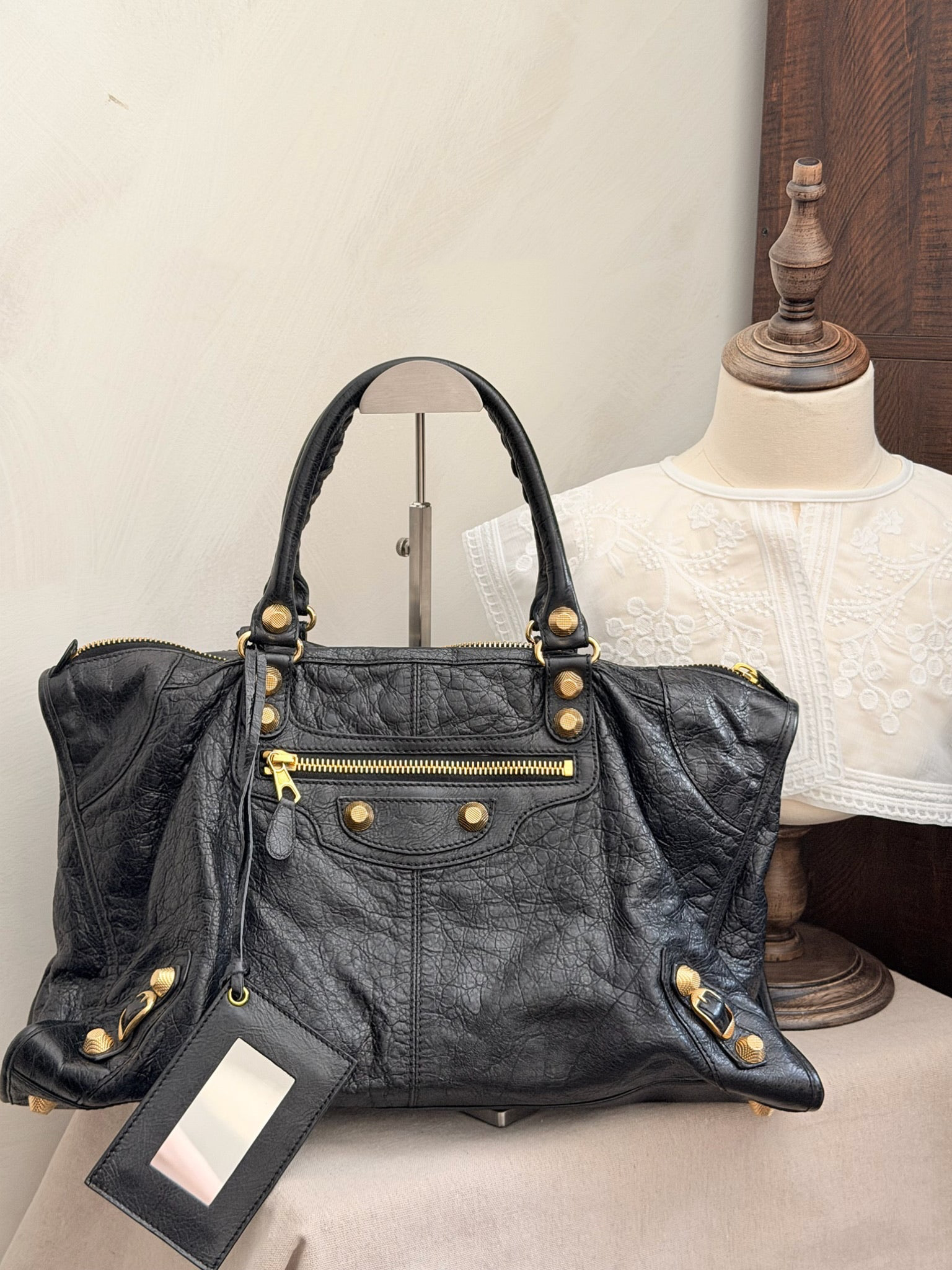 Balenciaga Executive Moto Bag