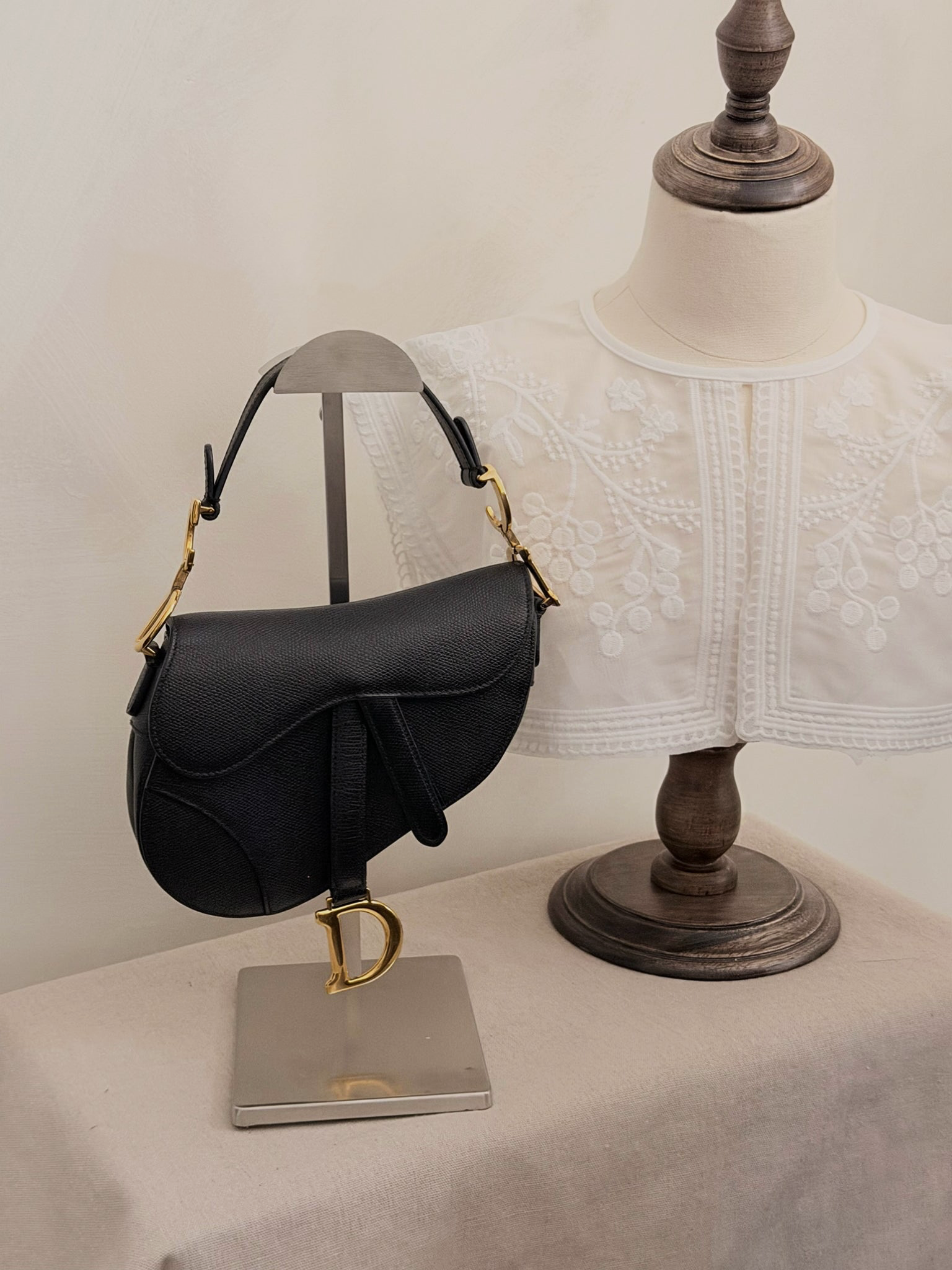 Dior Midnight Saddle Bag