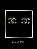 Chanel Gold Studs