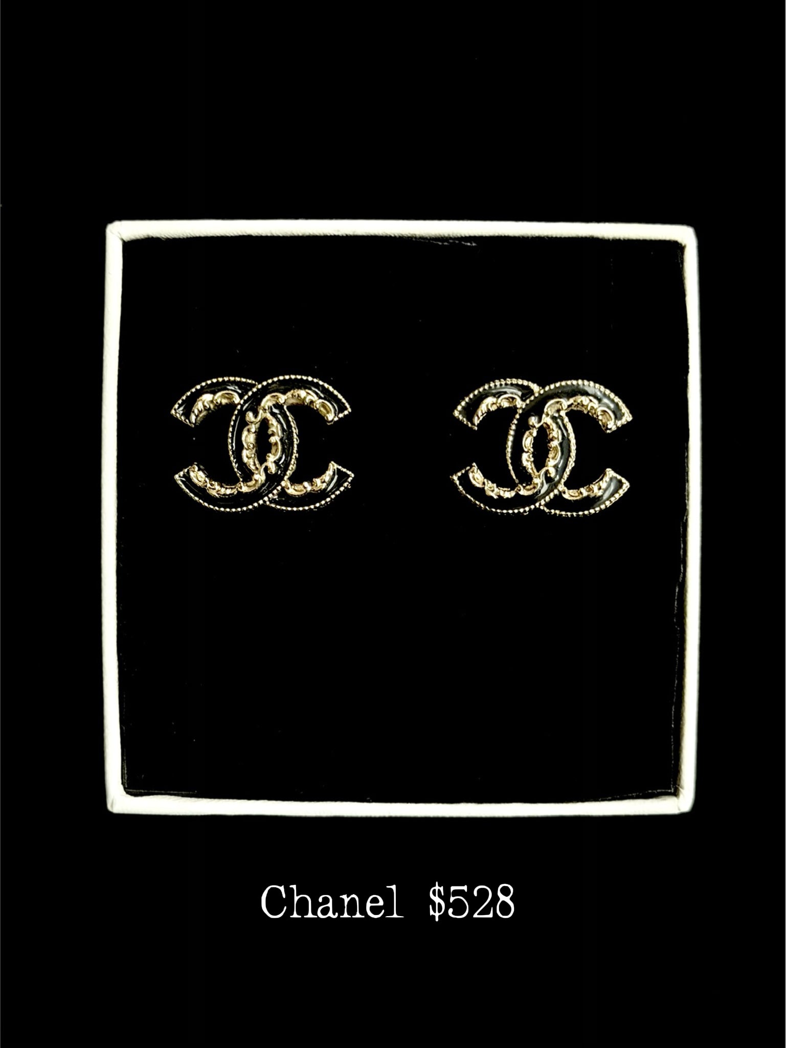 Chanel Gold Studs
