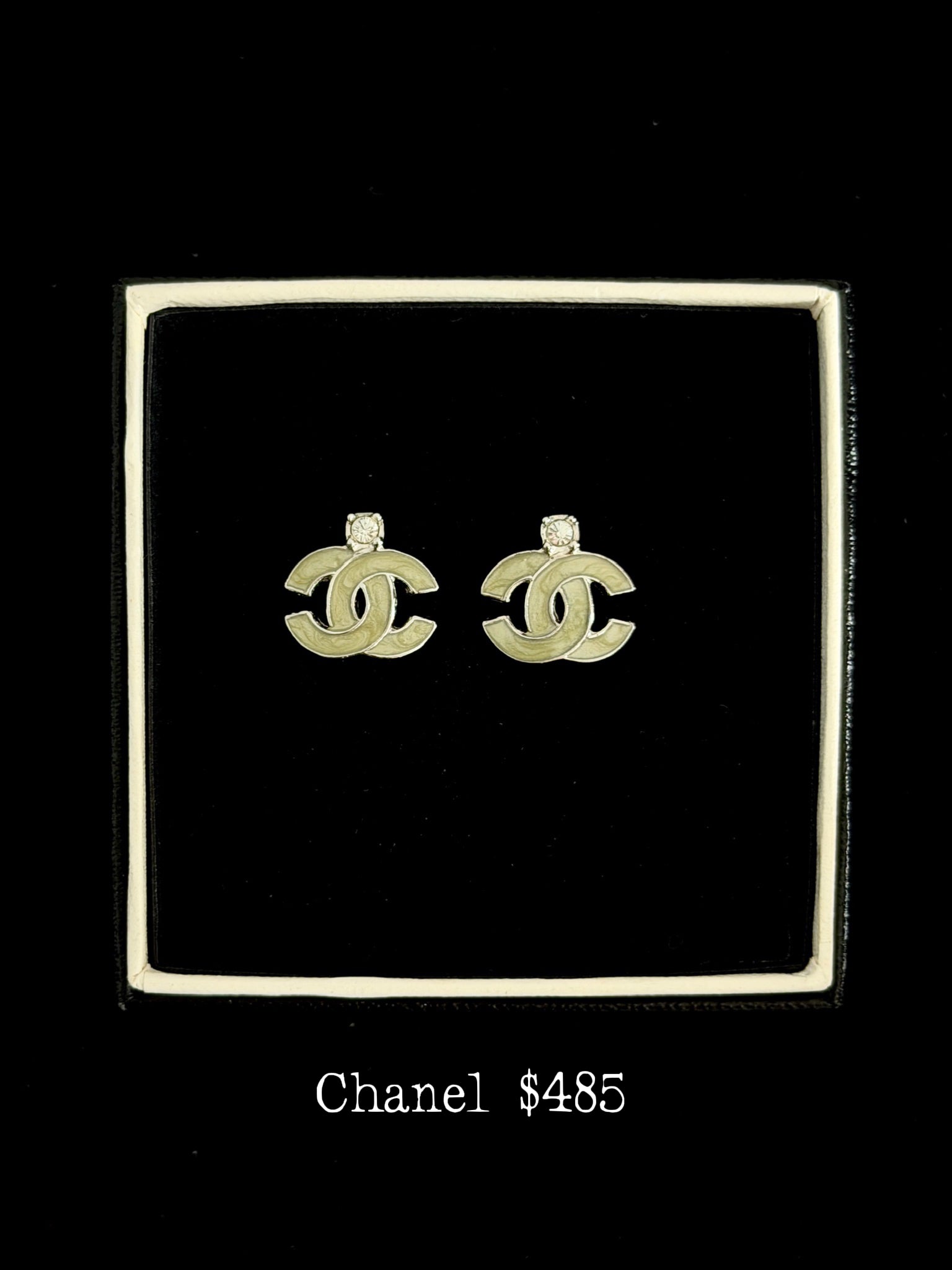 Chanel Mini CC Studs