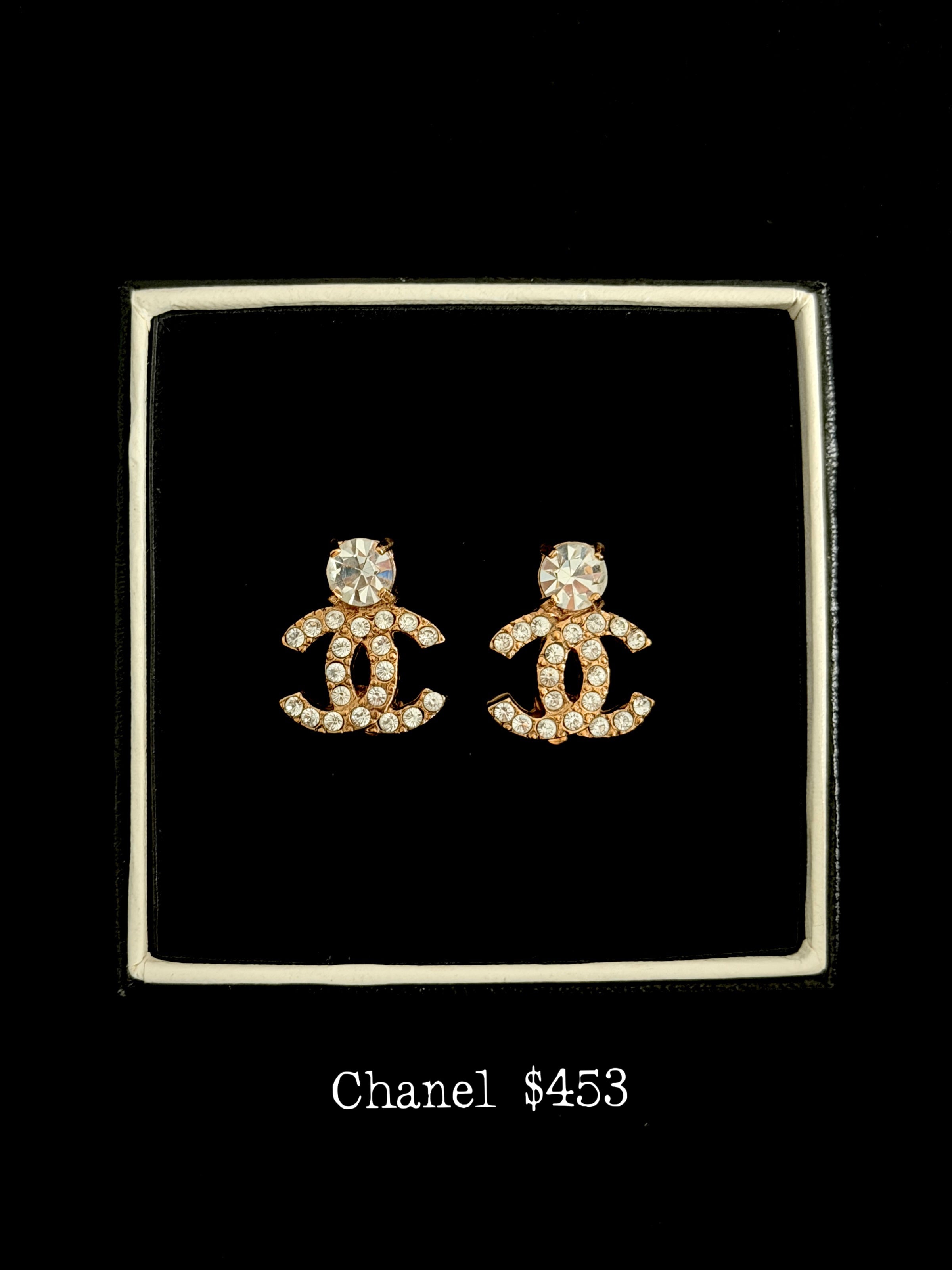 Chanel Crystal CC - clip